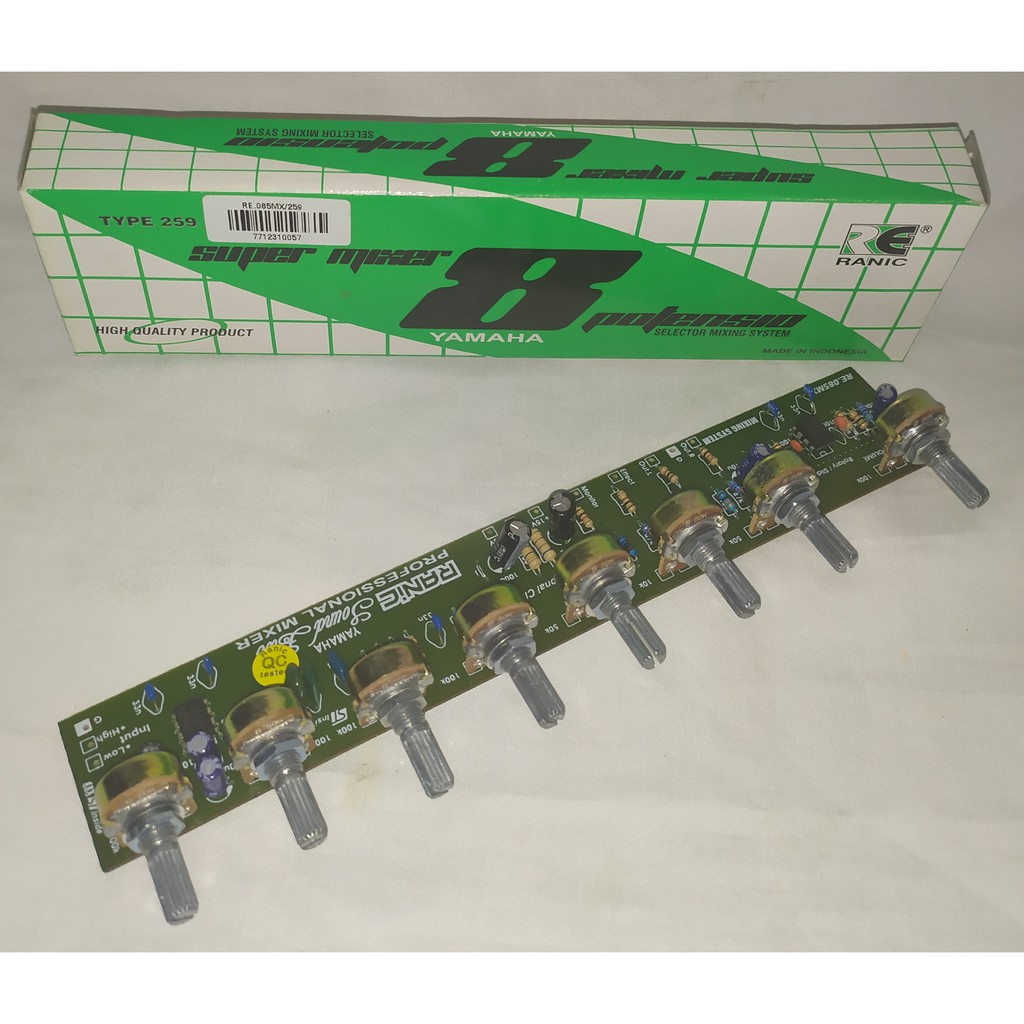 Kit Mixer YAMAHA 8 Potensio Ranic Type-259