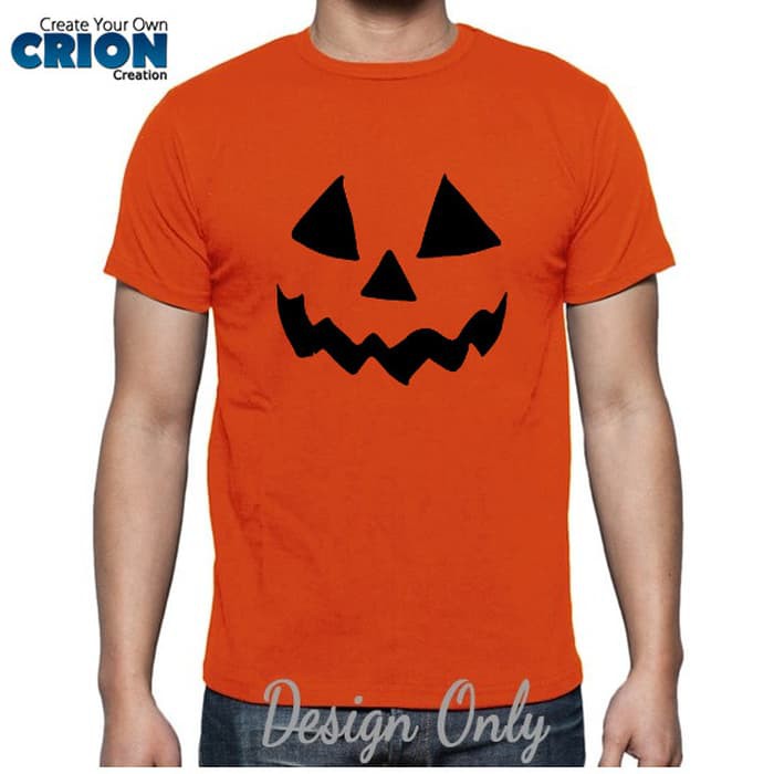 Kaos Halloween Pumkin Face - by Crion