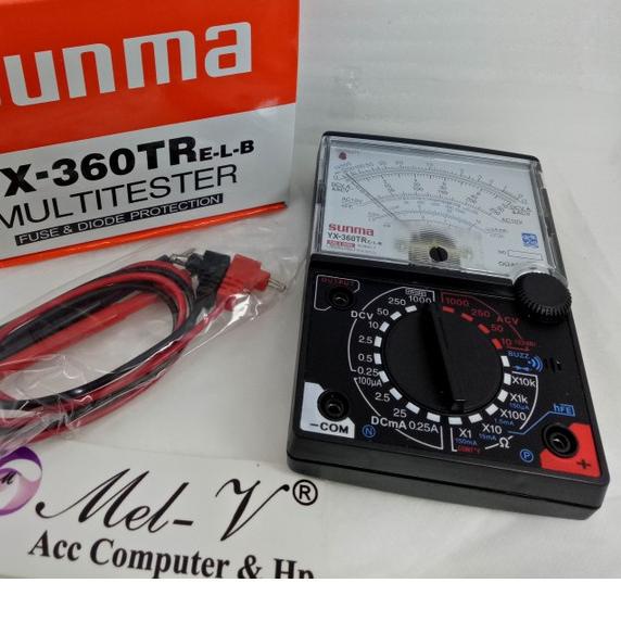 ✼ MultiTester SUNWA YX360TR / Multi tester / Avometer Analog Sunwa ➤