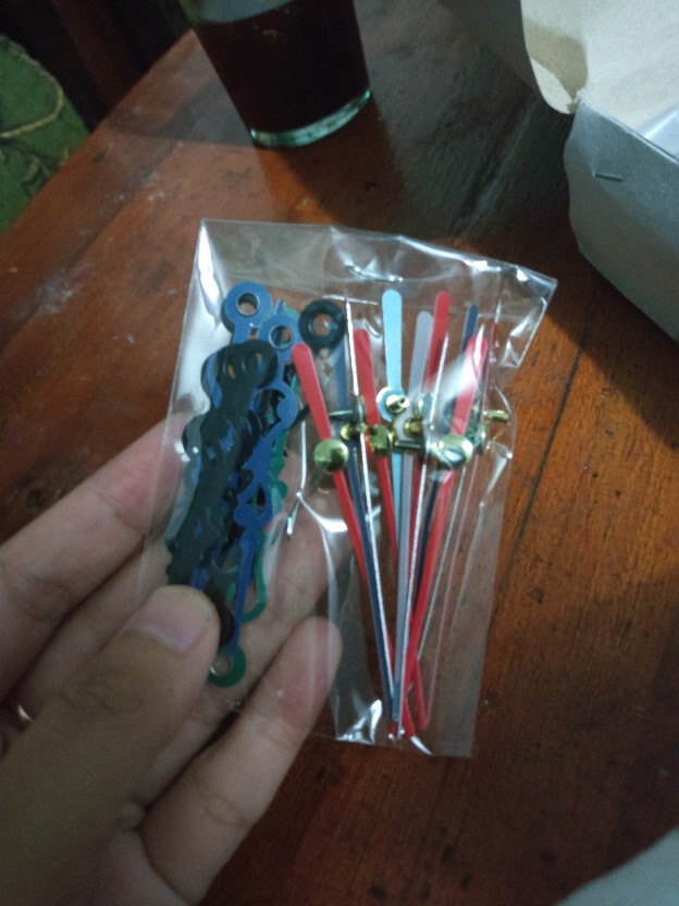 Jarum Jam Dinding Ukir Pendek Ecer Murah