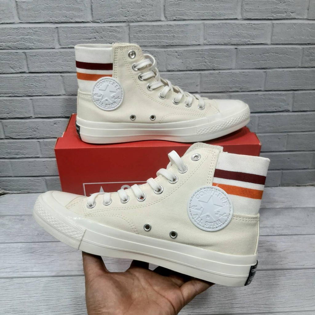 MEGA SALE 9.9 CONVERSE 70S HI RETRO PUTIH (BISA COD) Sepatu Converse All Star Tinggi