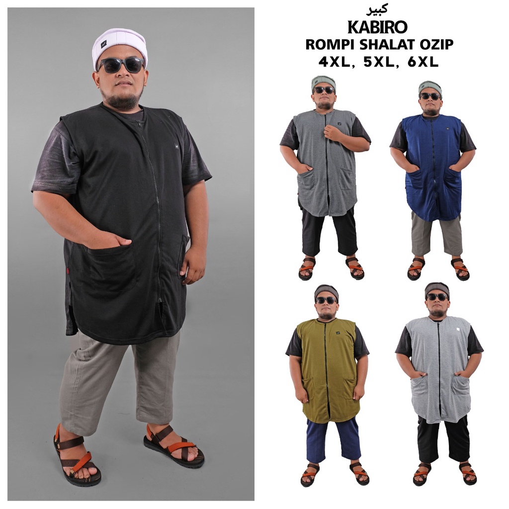 ROMPI ZIPPER JUMBO PRIA / ROMPI BIG SIZE 4XL 5XL 6XL / ROMPI OZIP KABIRO / ROSAL