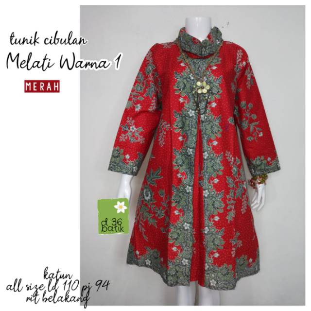 Tunik cibulan warna