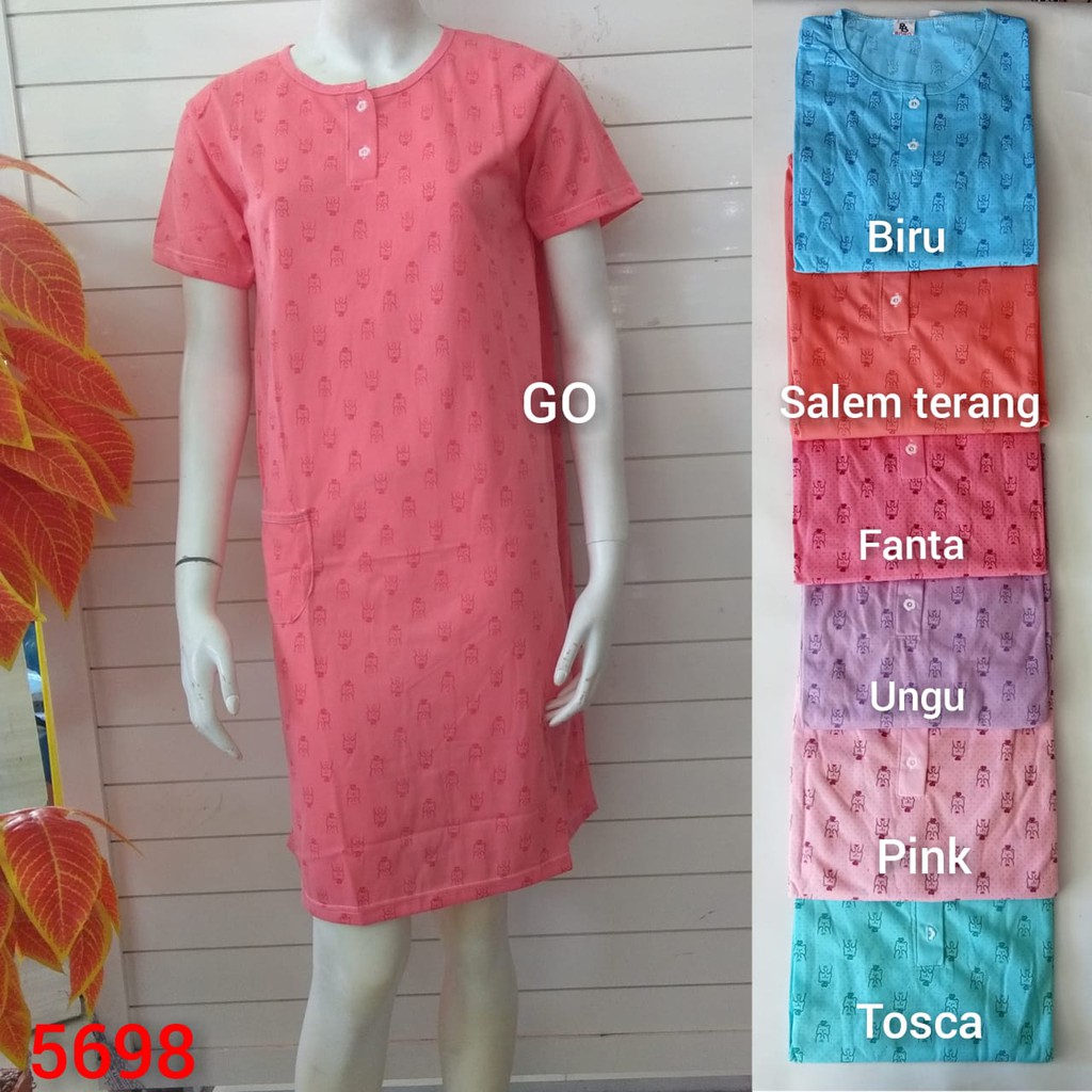 gof B DASTER BOBO STANDART Pakaian Wanita Casual Santai Motif Busui Baju Tidur