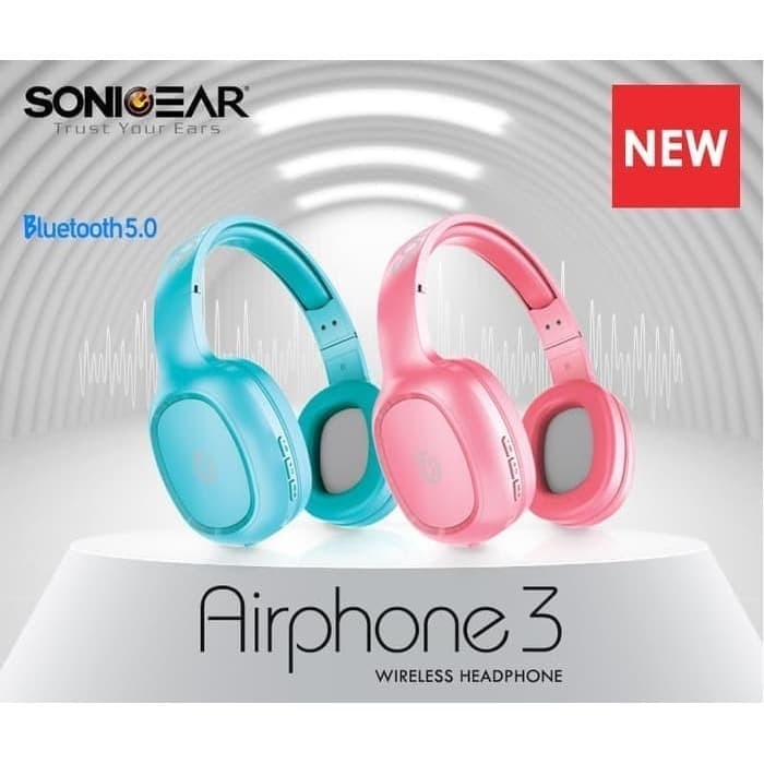 Headset Sonicgear AirPhone 3 Wireless