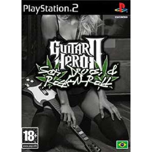 DVD Kaset Game PS2 Guitar Hero Rock N Roll