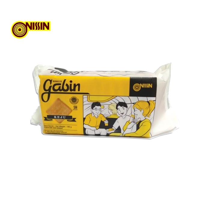 Nissin Gabin Cheese 140 gr Gabin Nissin Cheese Nissin Gabin Keju Kue Gabin