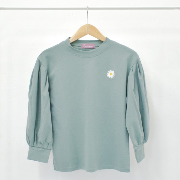 Eloca.co Crisant Blouse Wanita Atasan vol 2 (EL A0694)-Sage