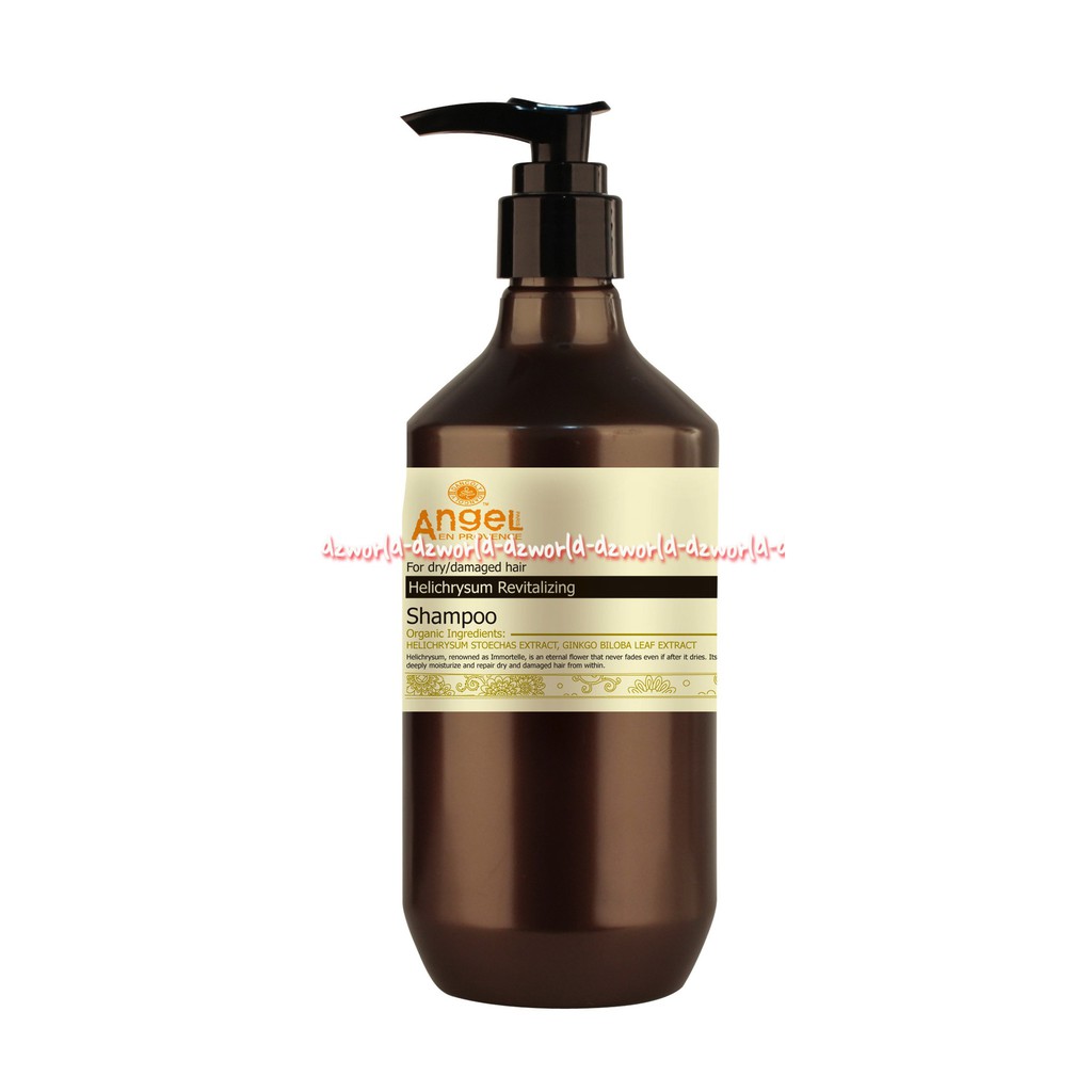 Angel Helichrysum Revitalizing Shampoo Untuk Rambut Rusak Kering dan Berwarna 400ml