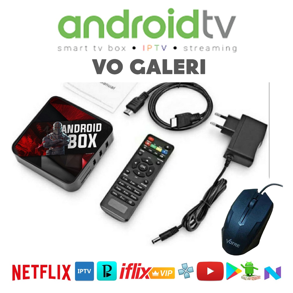 ANDROID TV BOX ( RUBAH TV BIASA ANDA MENJADI SMART TV) NEW - FULLSET, FULL APLIKASI, FULL INSTALL M4