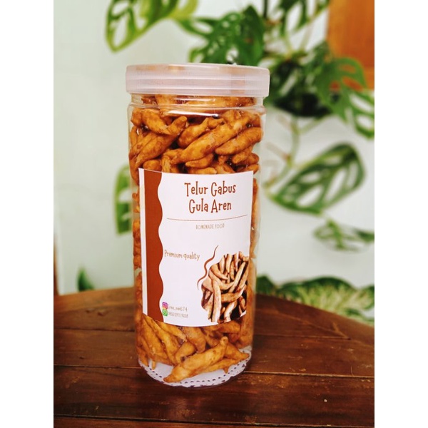 

telur gabus gula aren