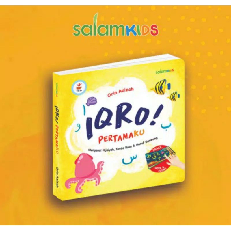 MY FIRST IQRO ! LEARN HIJAIYAH &amp; PUNETUATION IQRO PERTAMAKU