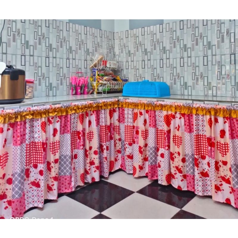 CUSTOM TINGGI GORDEN KOLONG DAPUR SEMUA MOTIF PILIH SENDIRI