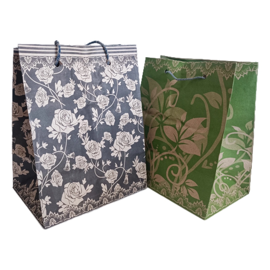 Jual Paper Bag Motif Batik Craft Uk 18X13X22 CM R5 [ECERAN] GOODIE BAG ...