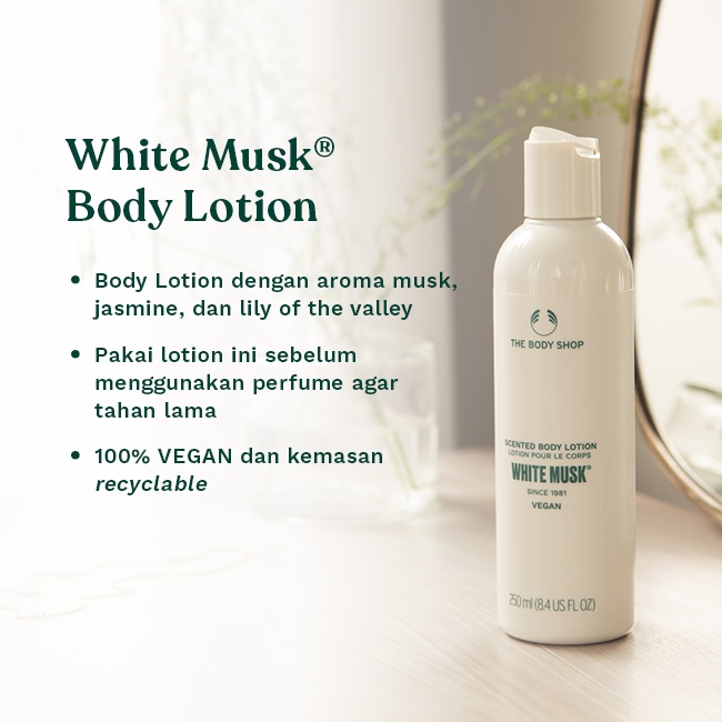 The Body Shop White Musk® Scented Body Lotion 250ml