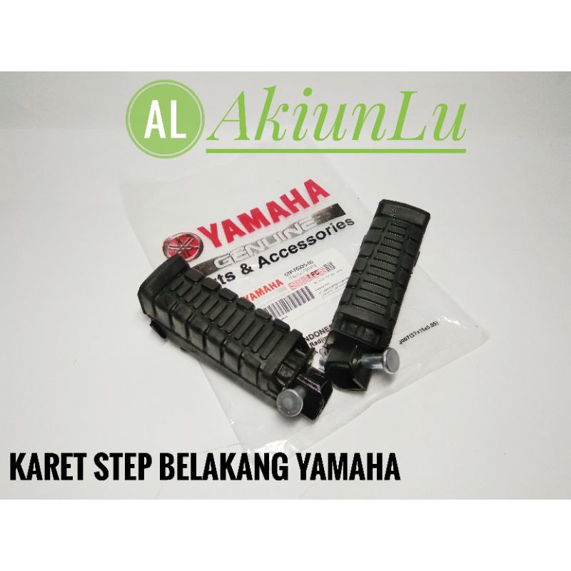 DUDUKAN STEP BELAKANG+KARET STEP YAMAHA VEGA R NEW 2006-2008