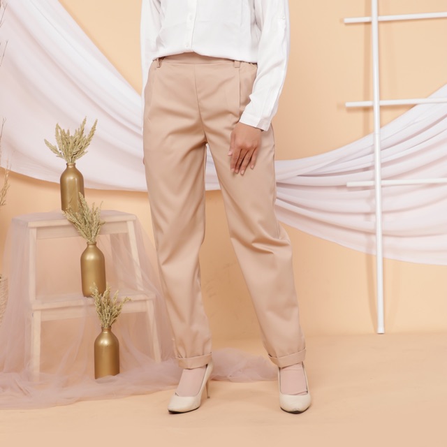 LYORA PANTS / CELANA BAHAN / CELANA KANTOR / CELANA WANITA