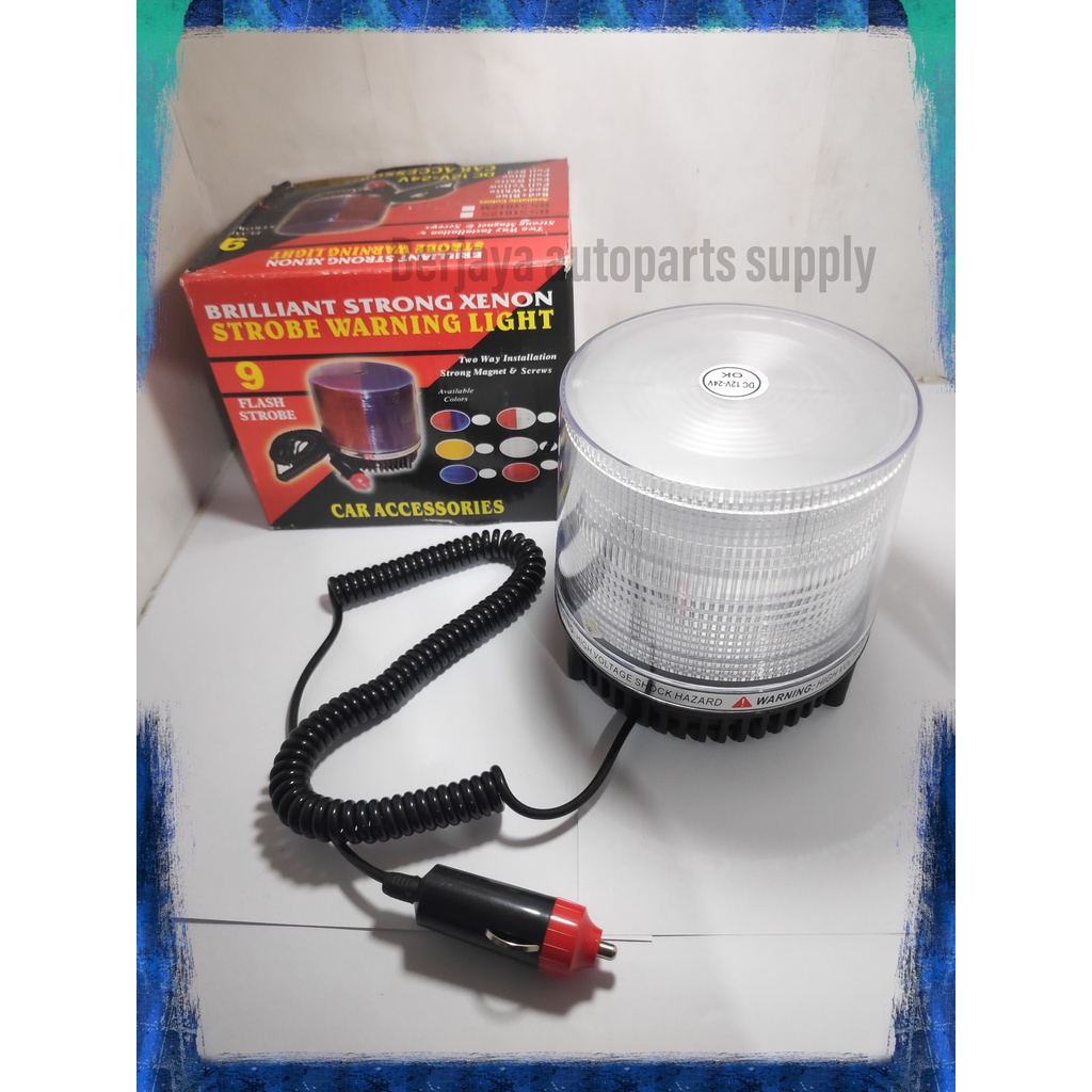 LAMPU EMERGENCY ROTARY LED BLITZ FLASH 12V/24V