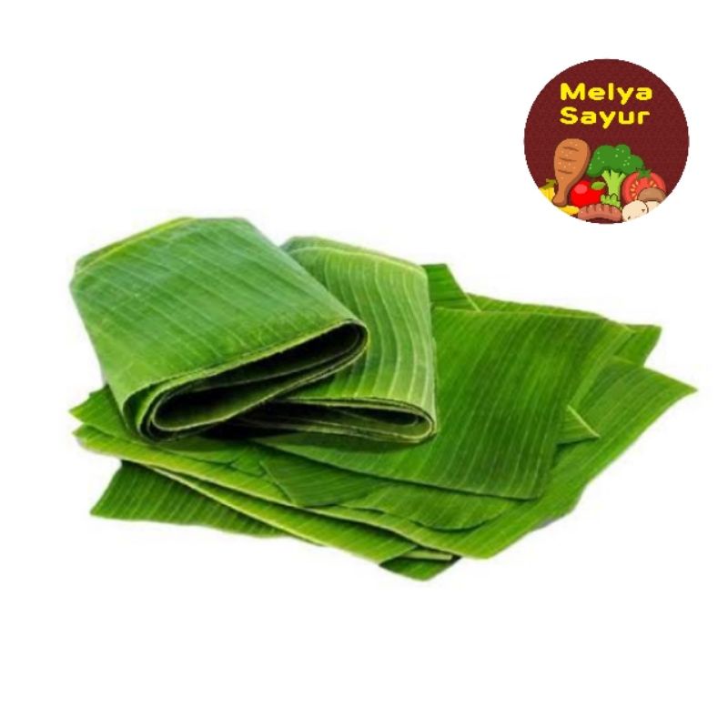 

Daun pisang segar 1 papan (2 lembar) - Melyasayur