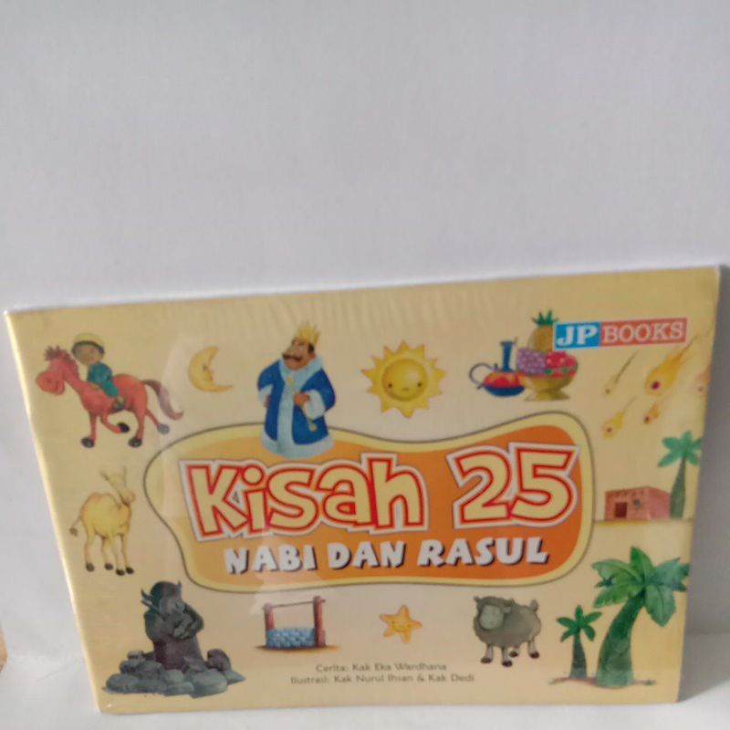 Jual BUKU KISAH 25 NABI DAN RASUL ORIGINAL | Shopee Indonesia