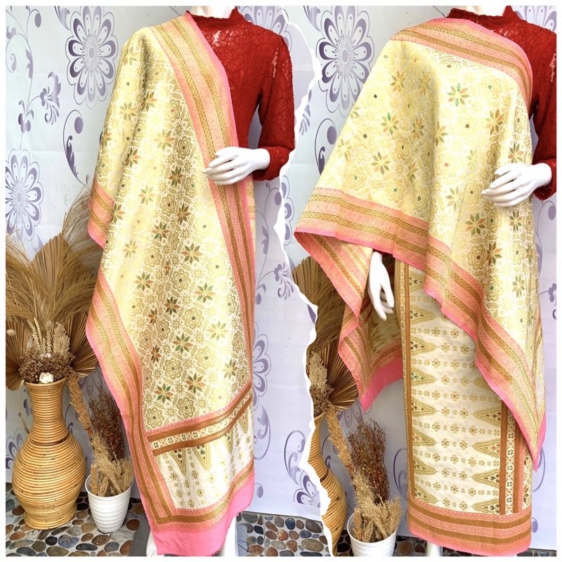 SONGKET PANCAWARNA 5 DIMENSI ORI