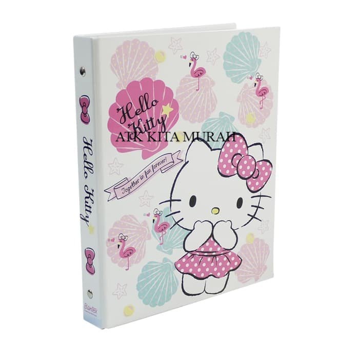 

Bantex Multiring Binder 26 Ring 25mm B5 Hello Kity 1328 33