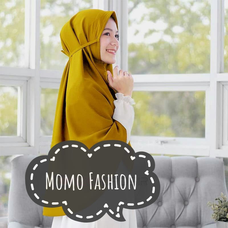 Khimar / Hijab Instan TALI non PET PINGUIN JUMBO Wolfis Grade A