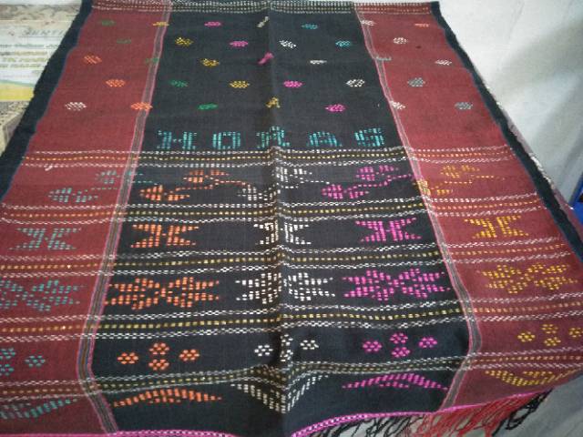 Ulos Sadum Hitam/ Selendang (hande2) Ulos langka-4
