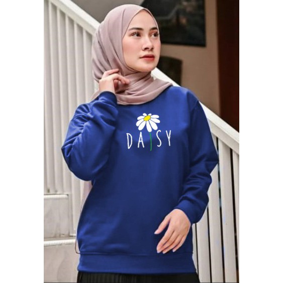 Kaos Lengan Panjang daisy baru / Kaos Sweatshirt / Atasan Wanita / Atasan Wanita Lengan Panjang