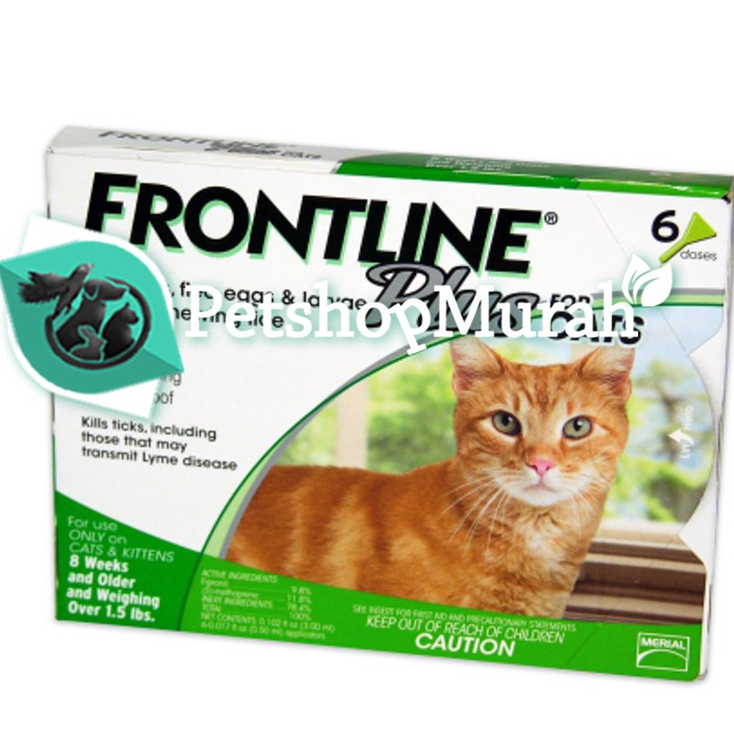 Obat Kutu Kucing Frontline Cat Plus Per-Pipet