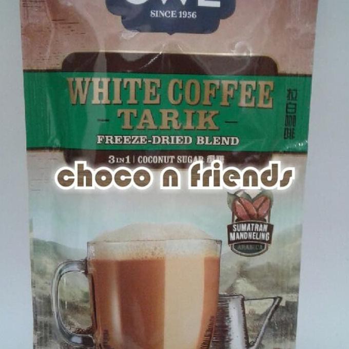 

OWL WHITE COFFEE TARIK 3 IN 1 COCONUT SUGAR SUMATRAN MANDHELING ARABIC
