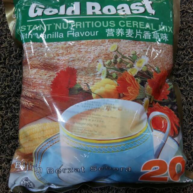 

Gold Roast Instant Nutritious Cereal Vanilla Flavour 660gr