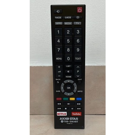 remote SMART TV akko star remot LANGSUNG PAKAI tanpa setting