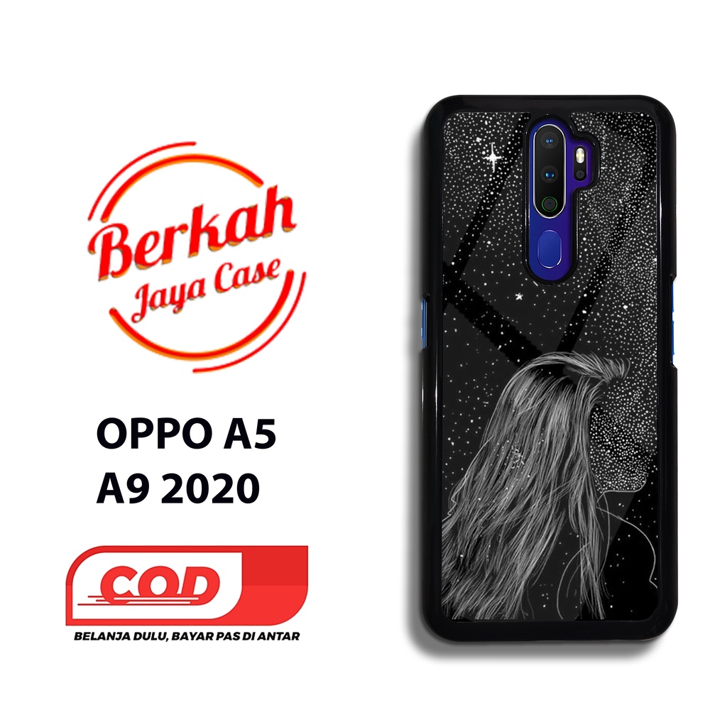 Case OPPO A5 2020 A9 2020 Motif COUPLE AESTE Casing Hardcase Casing Softcase Berkah jaya case Berkah