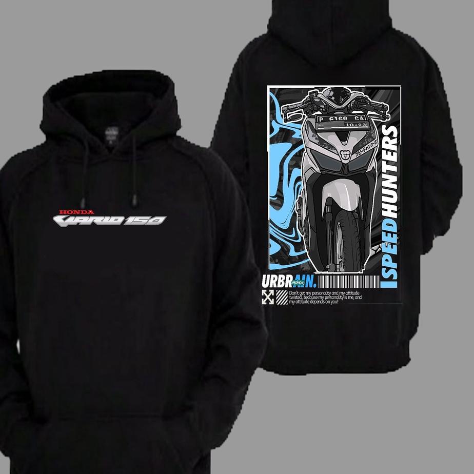 Sweater Hoodie Distro Vario 150 Speed Hunter Sunmori Komunitas Premium Terbaru