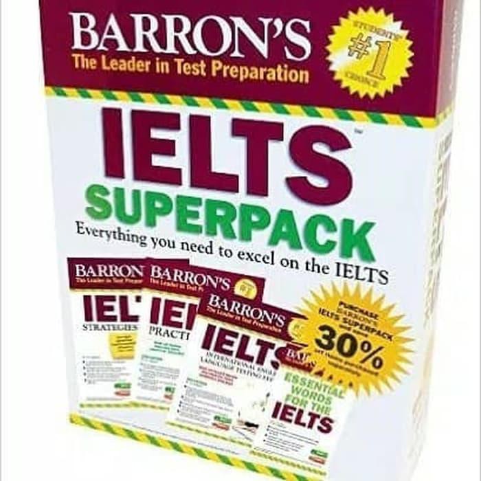 PROMO BUKU BARRONS IELTS SUPERPACK 3RD EDITION ORIGINAL TERMURAH