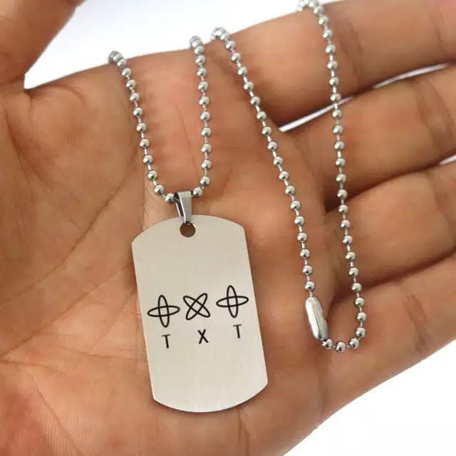 Kalung Rantai KPOP TXT Yeonjun Soobin Beomgyu Taehyun Hueningkai