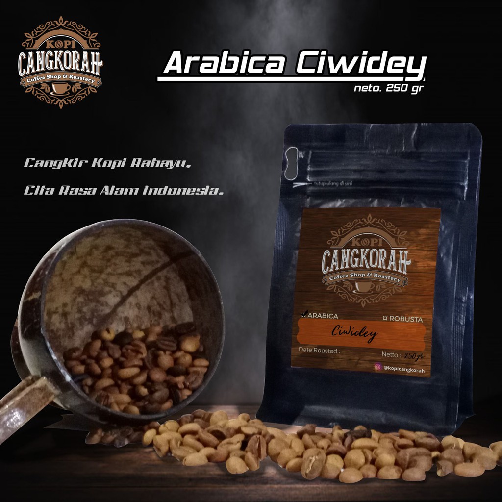 

Arabica Ciwidey | MEDIUM ROAST | POWDER