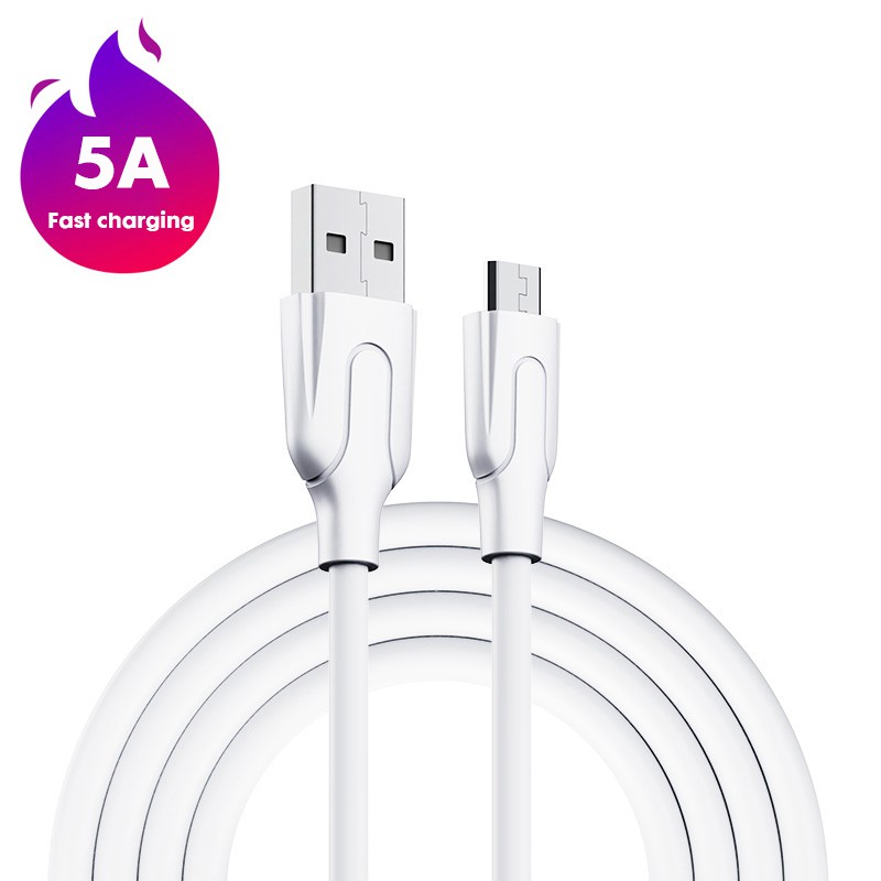 USB Type C Cable for Samsung S10 S9 5A 18W Fast Charge USB-Ios Charging Wire USB Android Cable