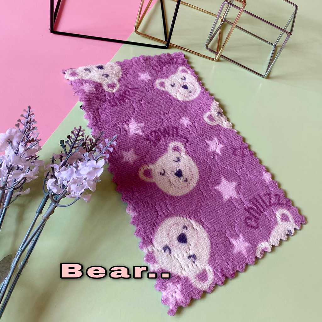 VS BG - MICROFIBER Kain Lap Meja Piring Dapur Anti Minyak