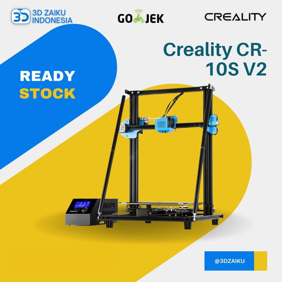 3D Printer Ukuran Besar Creality CR-10S Dual-Leading Screw Original