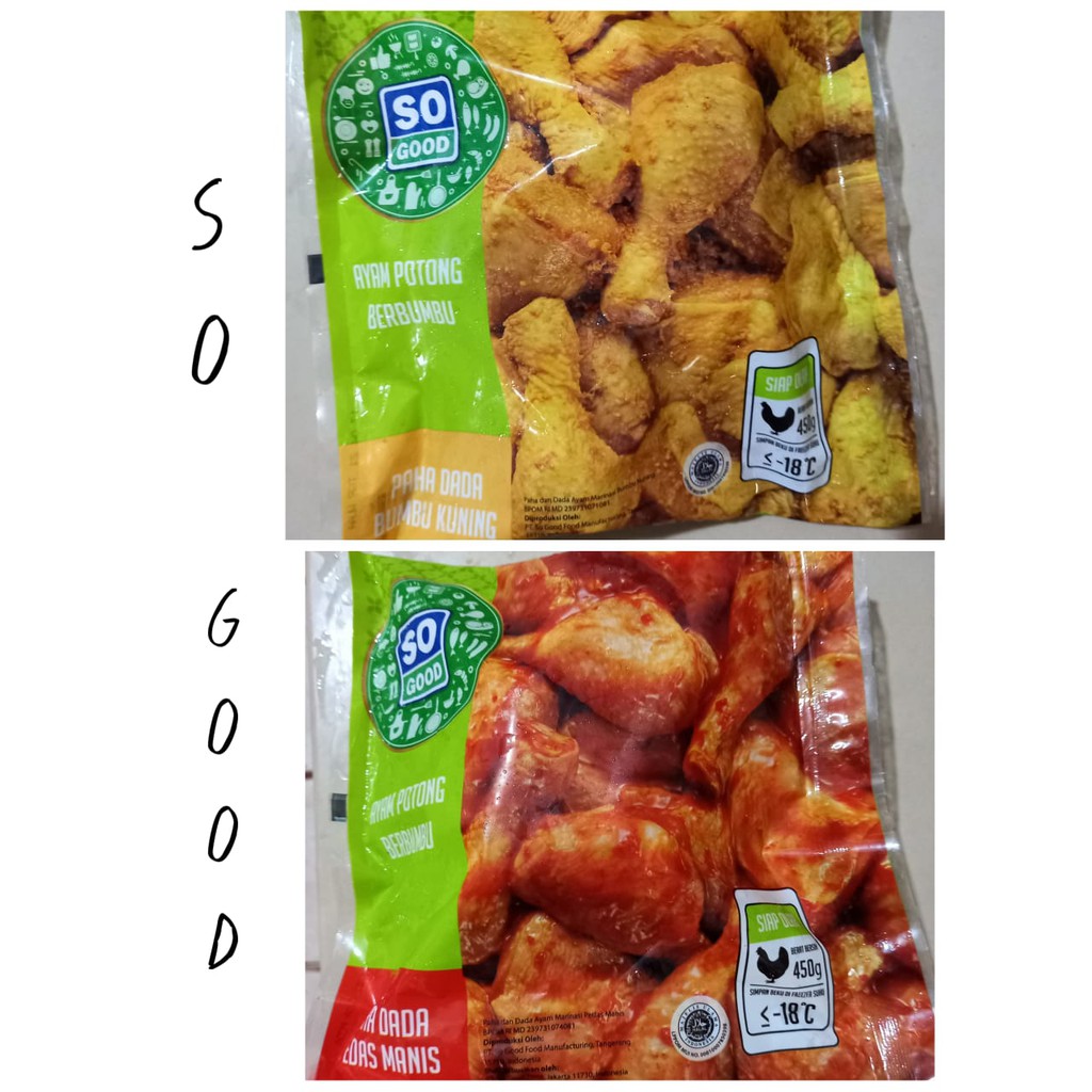 

So Good Paha Dada Bumbu Kuning / Pedas Manis