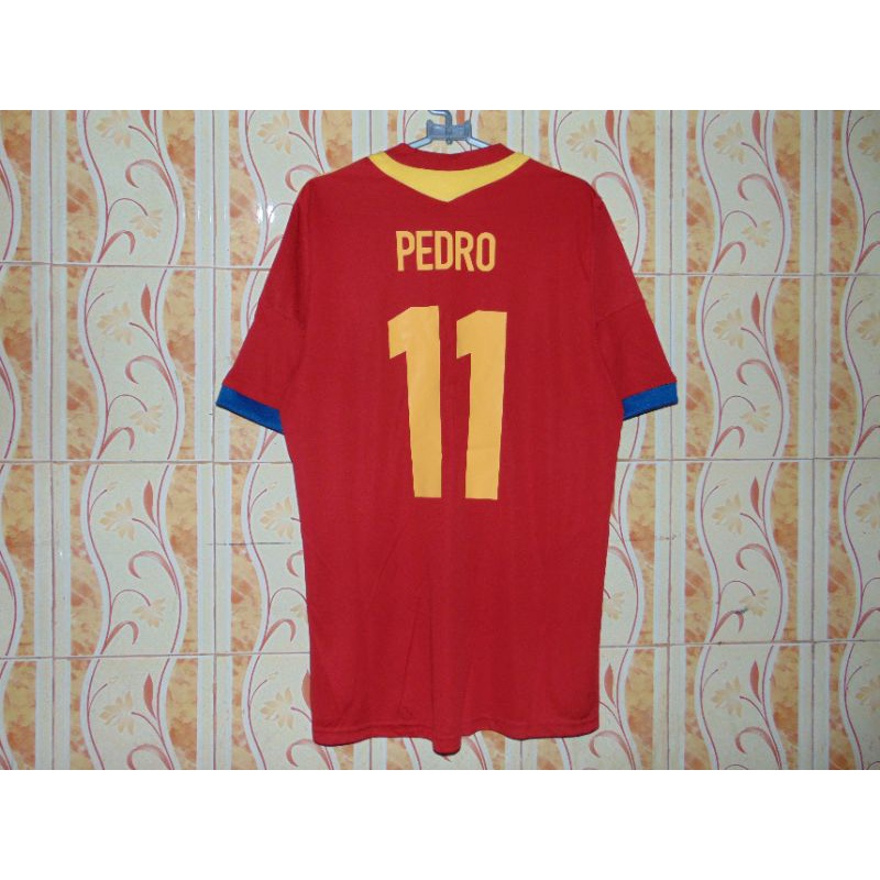 JERSEY SPANYOL HOME 2013 NAMESET PEDRO 11