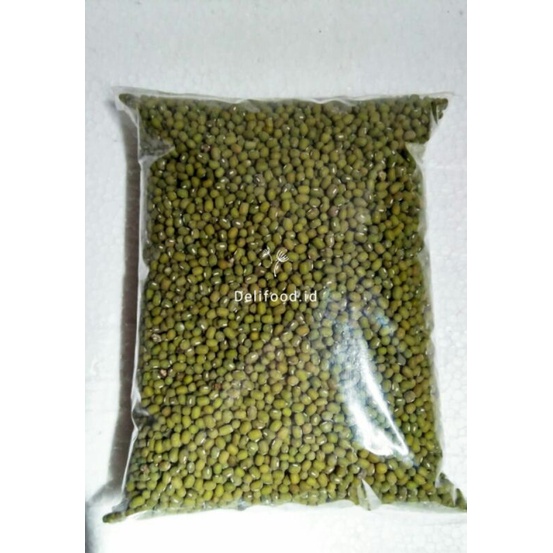Kacang Hijau Lokal 1 Kg, Organik, Biji Besar