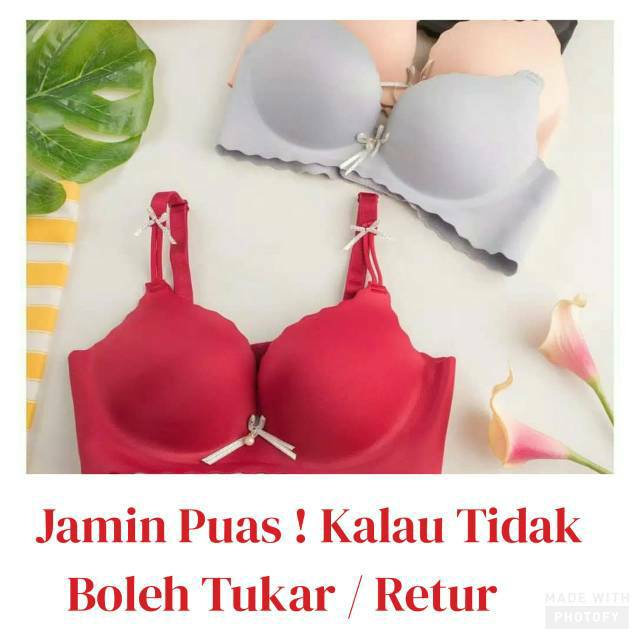 BH Bra  HOT TEENS Debby  Padded Wire Free Bra BH Remaja ABG Tanpa Kawat Sexy