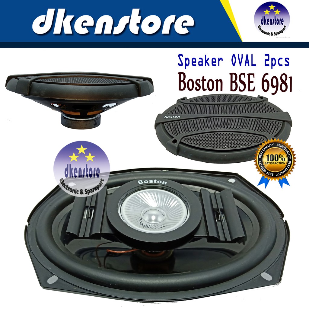 Speaker Mobil Oval BSE 6981 sepasang BSE6981 Boston Carman