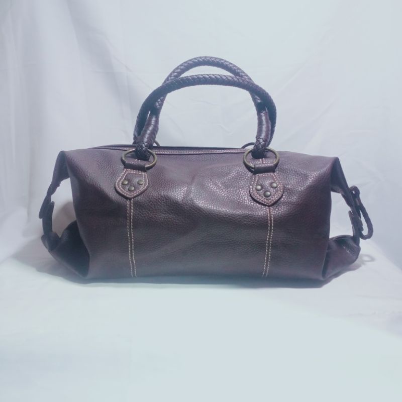 Tas Handbag Wanita Second Branded Original Preloved Estee Lauder Kulit