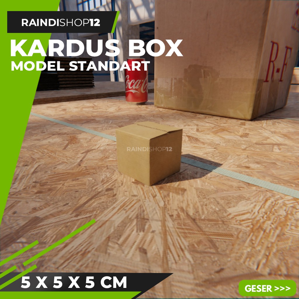 

(MIN 10 PCS) BOX 5 X 5 X 5 CM KARDUS KOTAK KEMASAN PACKAGING KADO POLOS