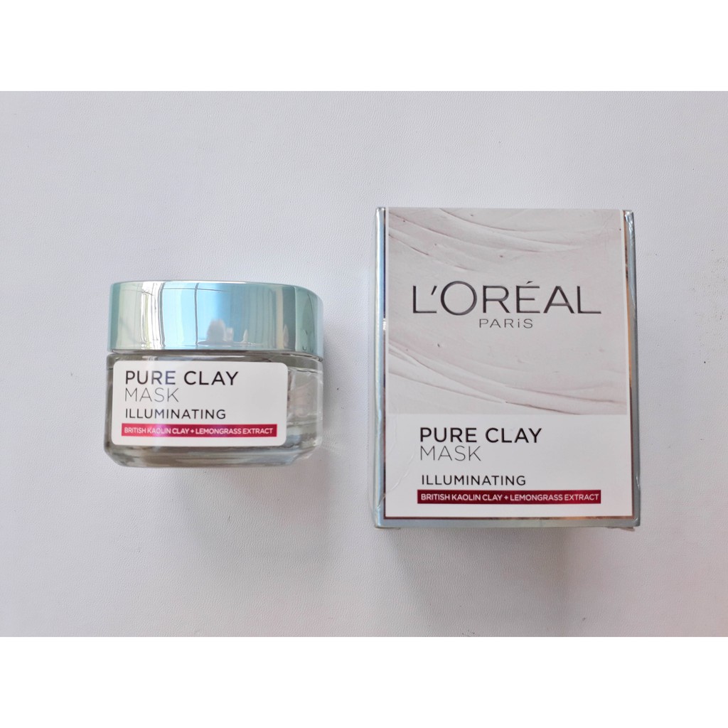 [ NEW ] Loreal Paris Pure Clay Mask Illuminating