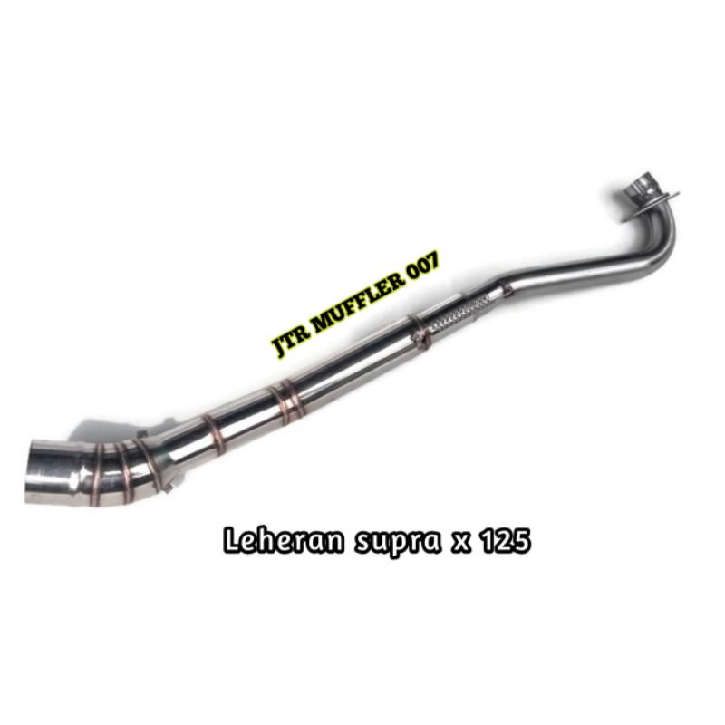 leher leheran knalpot supra x 125 kharisma 125 inlet 50mm